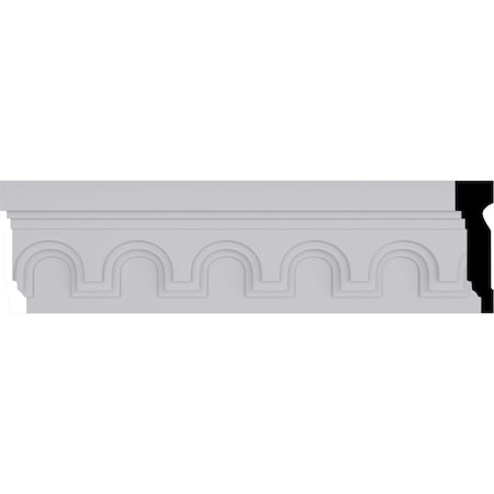 Ekena Millwork 6 7/8"H x 2"P x 94 1/2"L Heaton Frieze MLD07X02HE